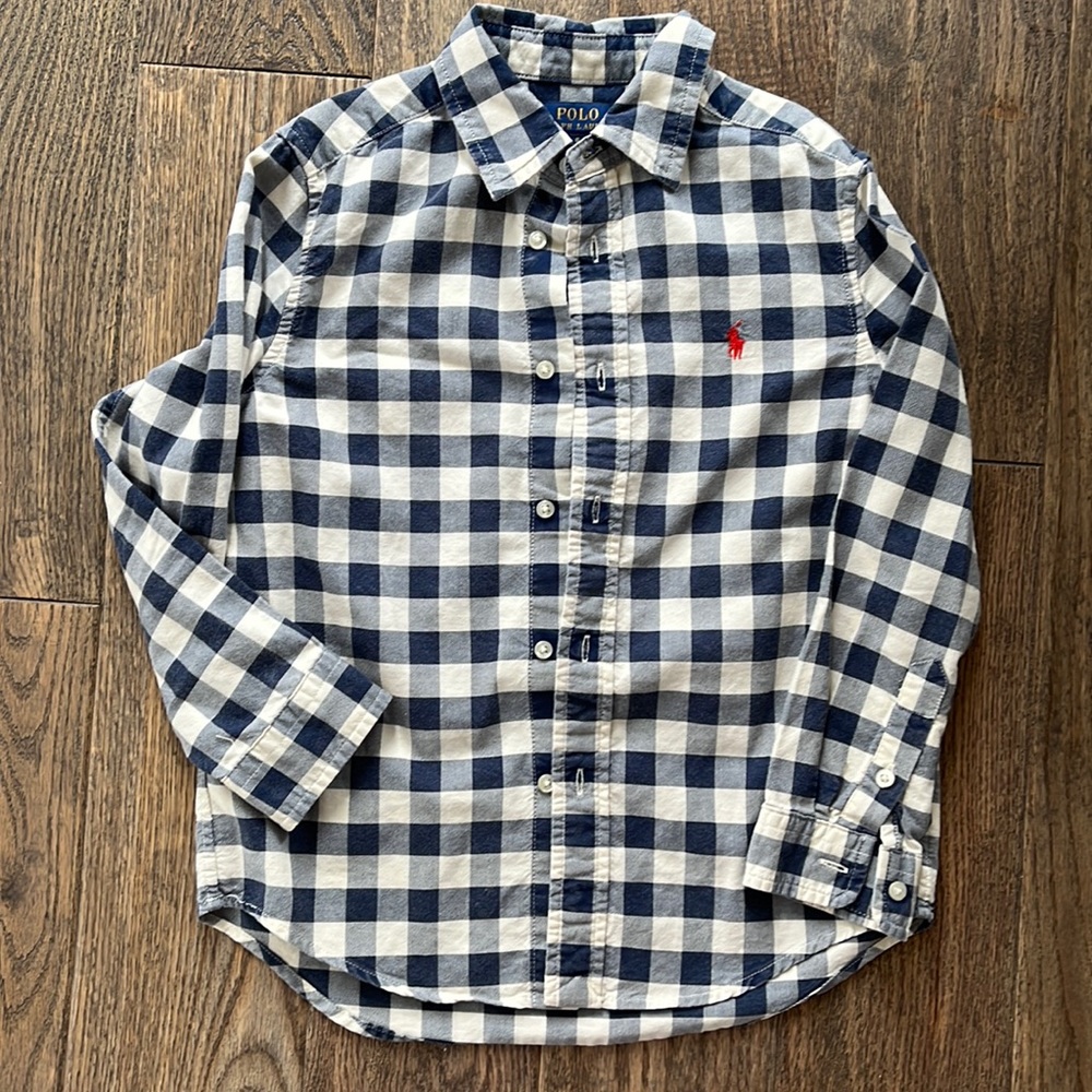 Plaid cotton shirt